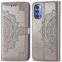 imoshion Etui de télephone Mandala Oppo Reno4 5G - Gris