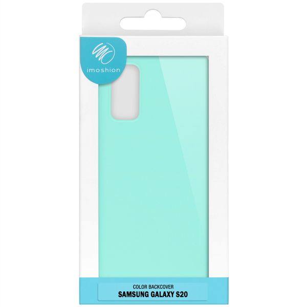 imoshion Coque Couleur Samsung Galaxy S20 - Turquoise