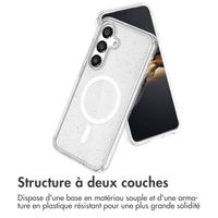 imoshion Coque Sparkle avec MagSafe Samsung Galaxy S24 - Transparent