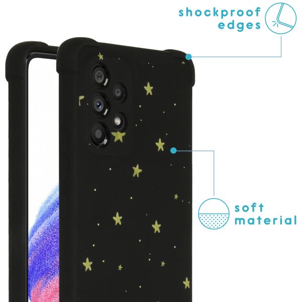 imoshion Coque Design avec cordonSamsung Galaxy A53 - Stars Gold