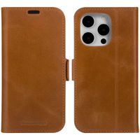 dbramante1928 Étui de télephone portefeuille Apple iPhone 15 Pro - Marron