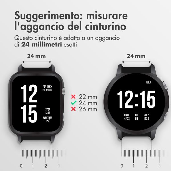 imoshion Pr2193  - Connexion universelle 24 mm - Black / Grey