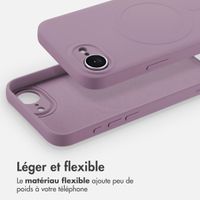 imoshion Coque Couleur avec MagSafe Apple iPhone 16e - Violet