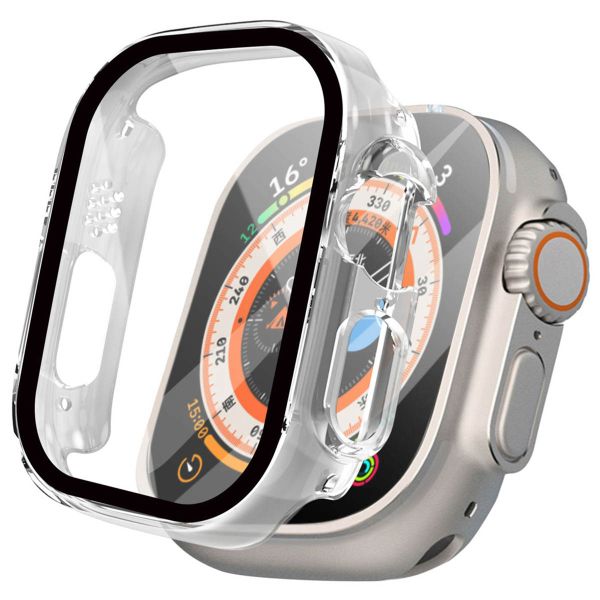 imoshion Coque rigide à couverture complète Apple Watch Ultra / Ultra 2 - 49 mm - Transparent