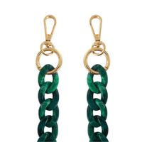 Zanae ﻿Cordon de téléphone universel chaînette - Jade