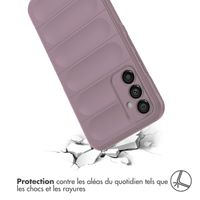 imoshion Coque arrière EasyGrip Samsung Galaxy A34 (5G) - Violet