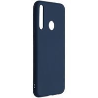 imoshion Coque Couleur Huawei P40 Lite E - Bleu foncé