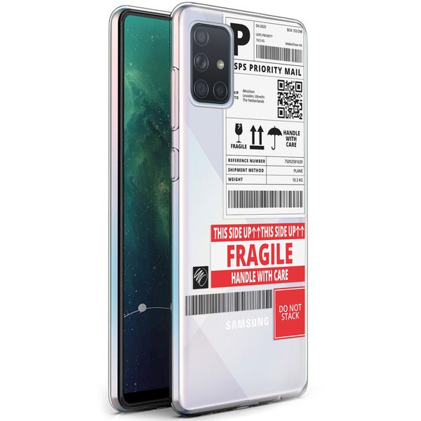 imoshion Coque Design Samsung Galaxy A71 - Étiquette