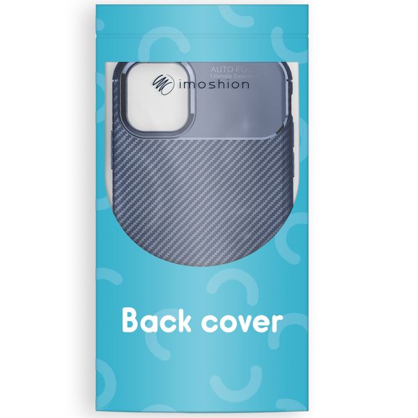 imoshion Coque silicone Carbon Samsung Galaxy S22 Plus - Bleu