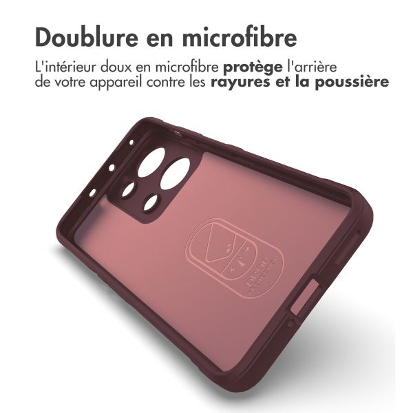 imoshion Coque arrière EasyGrip OnePlus Nord 3 - Aubergine