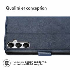 imoshion Étui de télephone portefeuille Samsung Galaxy A16 - Bleu foncé