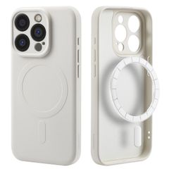 imoshion Coque Couleur avec MagSafe Apple iPhone 15 Pro - Beige