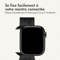 imoshion Bracelet magnétique milanais Apple Watch | 38/40/41/42 mm - Noir