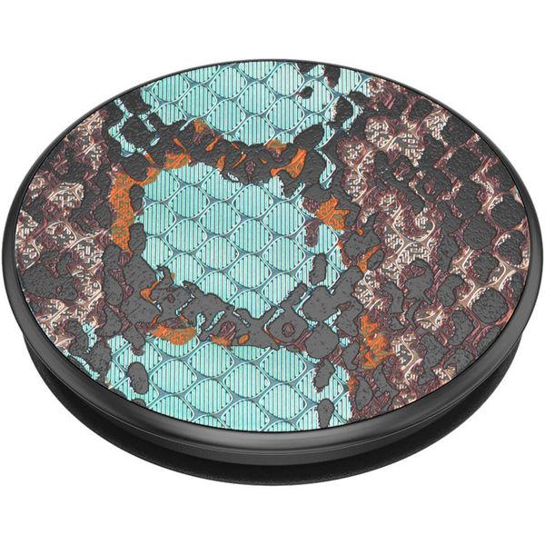 PopSockets Luxe PopGrip - Embossed Metal Water Snake