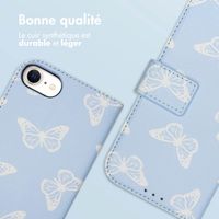 imoshion ﻿Étui de téléphone portefeuille Design iPhone SE (2022 / 2020) / 8 / 7 / 6(s) - Butterfly