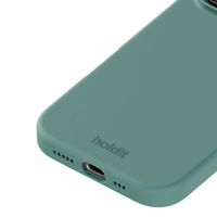 Holdit Coque Silicone iPhone 16 Pro - Moss Green