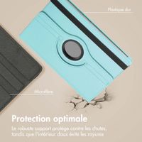 imoshion Coque tablette rotatif à 360° Samsung Galaxy Tab A9 Plus - Bleu clair