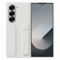 Samsung Original Coque en silicone avec support et dragonne Samsung Galaxy Z Fold 6 - White