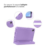 imoshion Coque kidsproof avec poignée Samsung Galaxy Tab A11 / A9 8.7 pouces - Lila
