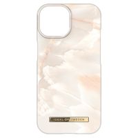 iDeal of Sweden Coque Fashion Apple iPhone 15 - Rose Pearl Marble