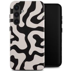 Selencia Coque arrière Vivid Samsung Galaxy S24 - Art Wave Black