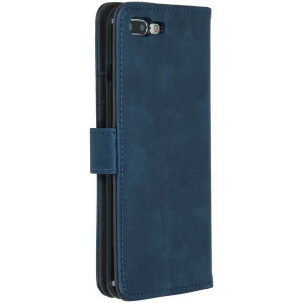 imoshion Étui de télephone portefeuille de luxe Apple iPhone 8 Plus / 7 Plus - Bleu foncé