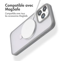 Accezz Coque Ring Stand avec MagSafe iPhone 16 Pro Max - Grey