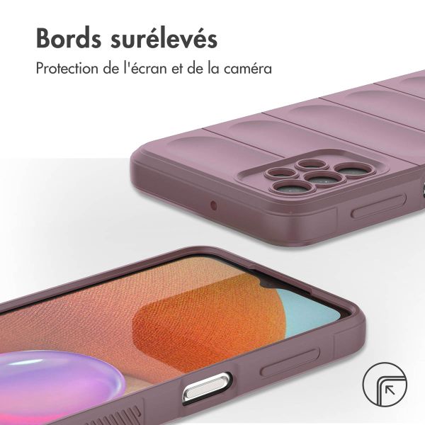 imoshion Coque arrière EasyGrip Samsung Galaxy A32 (5G) - Violet