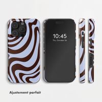 Selencia Coque arrière Vivid avec MagSafe Apple iPhone 16 Pro Max - Dream Swirl Chocolate