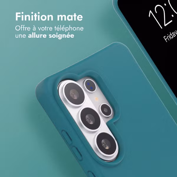 imoshion Coque arrière Color avec cordon amovible et MagSafe Samsung Galaxy S26 Ultra - Dark Green