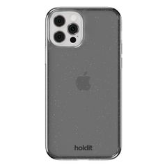 Holdit Coque Pailletée Apple iPhone 12 (Pro) - Noir