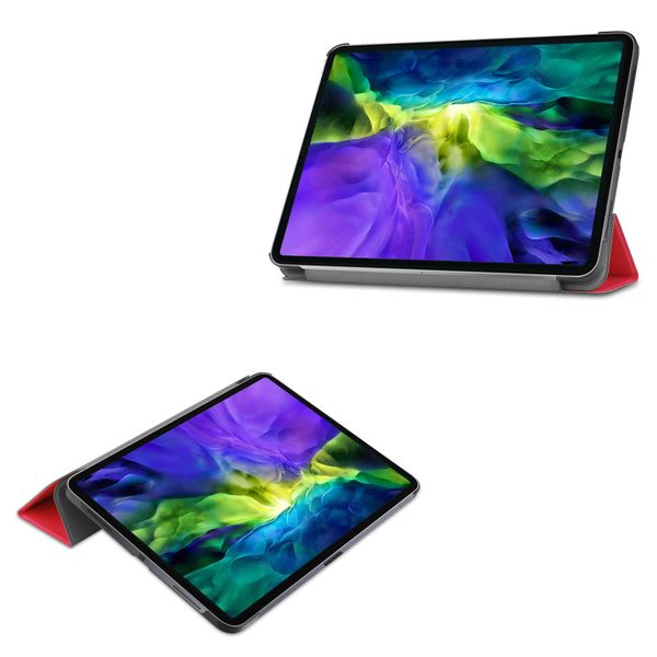 imoshion Coque tablette Trifold iPad Pro 11 (2020-2018) - Rouge