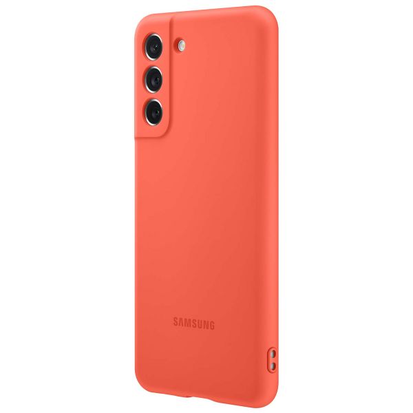 Samsung Original Coque en silicone Galaxy S21 FE - Coral