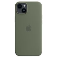 Apple Coque en silicone MagSafe iPhone 14 Plus - Olive