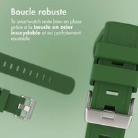 imoshion Bracelet en silicone souple - Connexion universelle 20 mm - Vert foncé