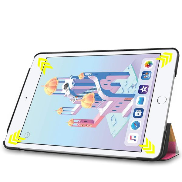 imoshion Coque tablette Design Trifold iPad Mini 5 (2019) / Mini 4 (2015)