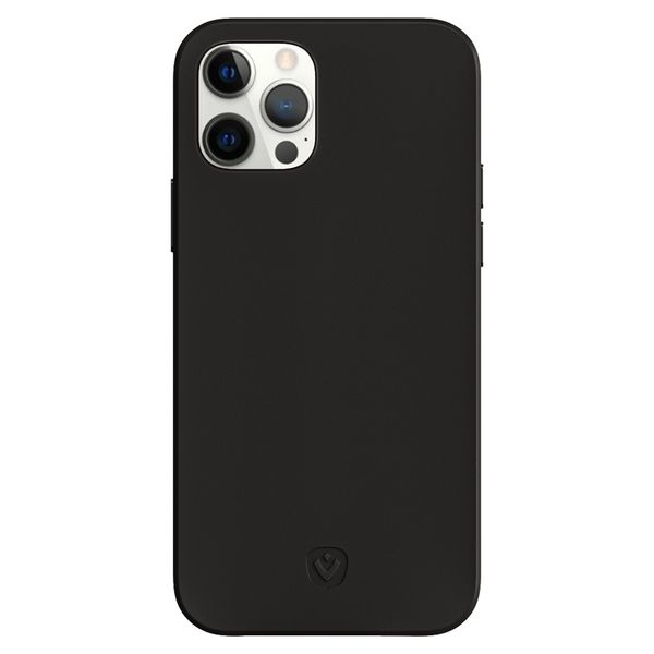 Valenta Coque en cuir Luxe iPhone 12 (Pro) - Noir