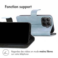 imoshion Étui de télephone portefeuille de luxe Xiaomi 17T - Bleu clair