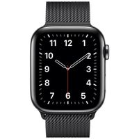 Apple Bracelet à boucle Milanais Apple Watch Series 1 á 9 / SE (38/40/41 mm) | Series 10 (42 mm) - Space Black