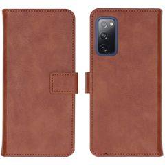 imoshion Étui de télephone portefeuille Samsung Galaxy S20 FE - Marron