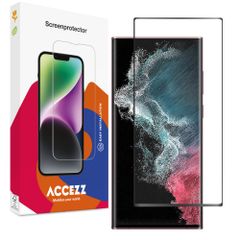 Accezz Protection d'écran en verre trempé Samsung Galaxy S22 Ultra