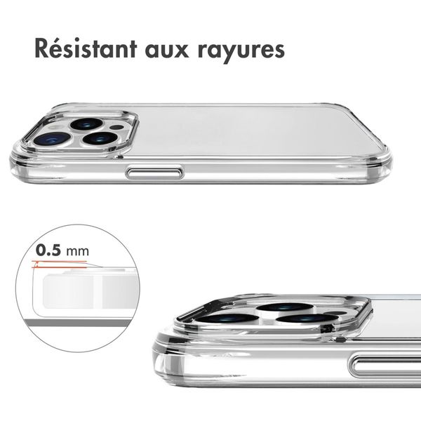 imoshion Coque Rugged Air Apple iPhone 15 Pro - Transparent