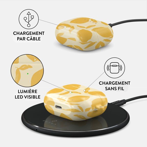 Burga L'étui rigide Apple AirPods 3 (2021) - Lemon Tart