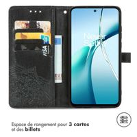 imoshion Etui de téléphone portefeuille Mandala Oppo Find X8 Pro - Noir