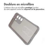 imoshion Coque arrière EasyGrip Samsung Galaxy S23 - Gris