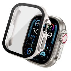 imoshion Coque rigide à couverture complète Apple Watch Ultra / Ultra 2 / Ultra 3 - 49 mm - Lumière stellaire