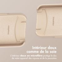 imoshion Coque arrière Color avec cordon amovible et MagSafe Apple iPhone 16 Pro - Nude