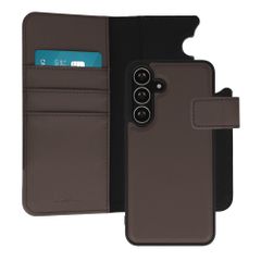 imoshion Étui portefeuille luxe 2-en-1 amovible Samsung Galaxy S25 FE - Marron