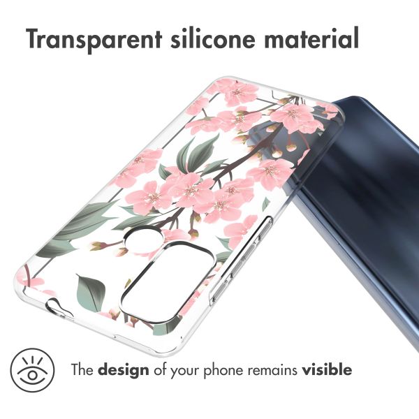 imoshion Coque Design Motorola Moto G60 - Cherry Blossom