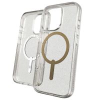 ZAGG Coque Milan Snap avec MagSafe iPhone 16 Pro - Gold Glitter